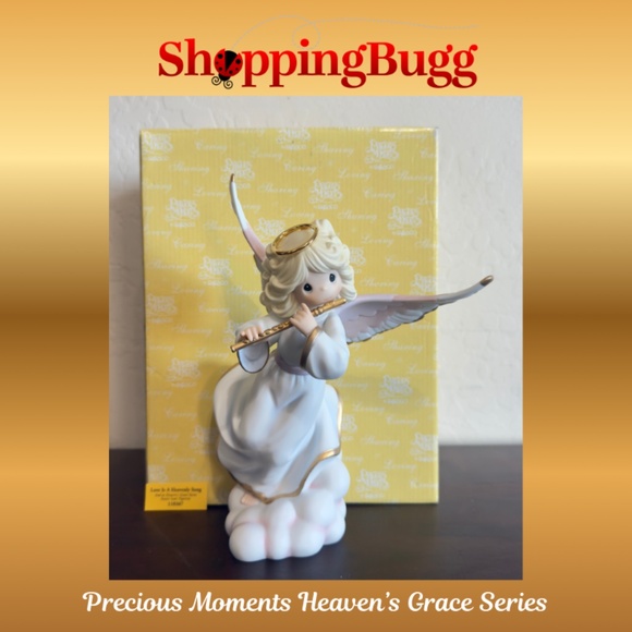 Precious Moments Heaven's Grace Series Angel Love Is A Heavenly Song 110367
